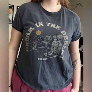 Acid Wash Graphic tee